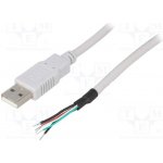 BQ Cable CAB-USB-A-1.5-GY USB 2.0 USB A vidlice 1,5m šedý – Zboží Živě