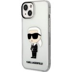 Pouzdro Karl Lagerfeld iPhone 14 Pro IML NFT Ikonik čiré – Zboží Mobilmania