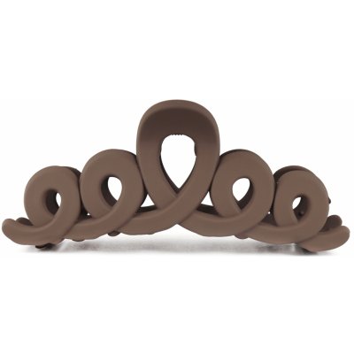 Delší skřipec na vlasy Barva: hnědá – Zboží Mobilmania