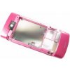 Náhradní kryt na mobilní telefon Kryt Nokia X3-02 Touch&Type Střední růžový