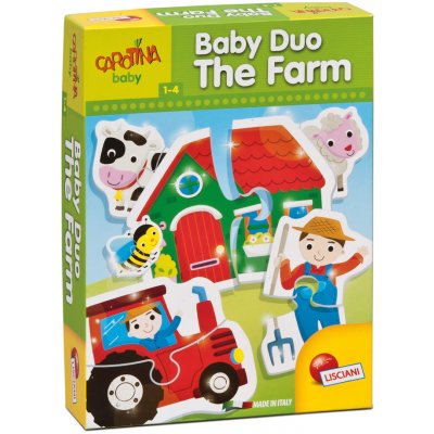 Lisciani Baby Duo Farma – Zboží Mobilmania
