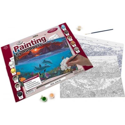 Malování podle čísel Podmořský svět – Sleviste.cz