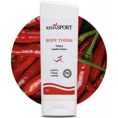 Reha Cosmetics Rehasport Body therm hřejivý masážní balzám 200 ml