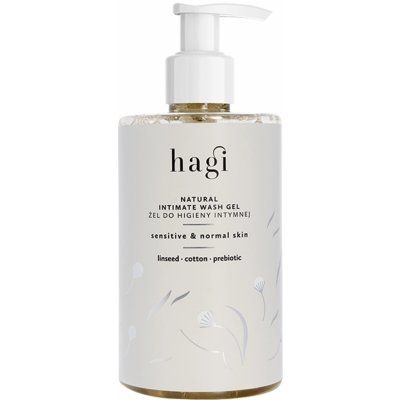 Hagi Přírodní gel pro intimní hygienu Len & bavlna 300 ml – Zboží Mobilmania