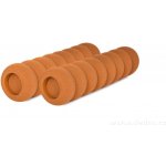 Dedra 2 ks nárazníkový návlek na kliku tlumič nárazu dveří do stěny či nábytku hnědá – Sleviste.cz