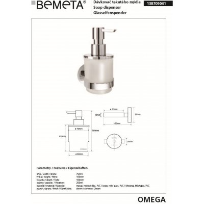 Bemeta OMEGA 138709041 – Zbozi.Blesk.cz