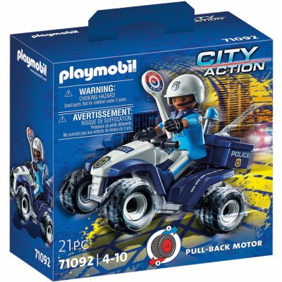 Playmobil 71092 Policejní rychlostní čtyřkolka – Zboží Dáma