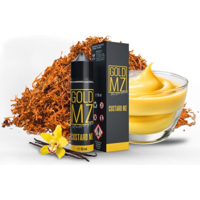 Infamous Originals Shake & Vape Gold MZ Tobacco with Custard 10 ml – Zboží Mobilmania