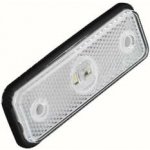 STUALARM LED obrysové přední světlo, bílý obdélník – Hledejceny.cz
