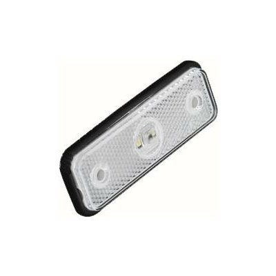 STUALARM LED obrysové přední světlo, bílý obdélník – Hledejceny.cz