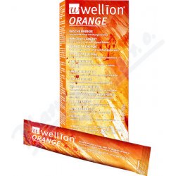 Wellion ORANGE tekutý cukr 10 x 13 ml