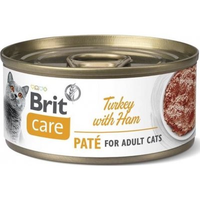 Brit Care cat ADULT TURKEY paté ham 70 g