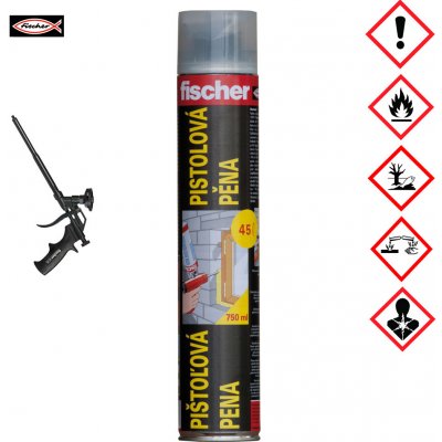 FISCHER PUP pěna montážní pistolová 750ml – Zbozi.Blesk.cz