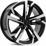 Racing Line FBX254 7.5x18 5x100 ET39 black polished – Hledejceny.cz