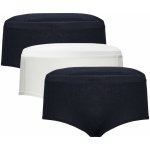 MEXX Dámské kalhotky Hipster 3 kusy navy modrá – Zboží Mobilmania