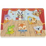 Viga puzzle hrající zvířata – Hledejceny.cz