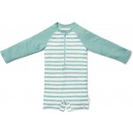 Little dutch Plavky dlouhý rukáv Stripes Surf Blue – Hledejceny.cz
