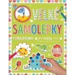 Velké samolepky a omalovánky pro malé ruce Dino ostrov – Zboží Mobilmania