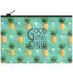 Legami Kosmetická taštička se zipem Ananas 21,5 x 13,5 cm – Zboží Dáma