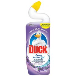 Duck 5in1 tekutý WC čistič s vůní Levandule 750 ml