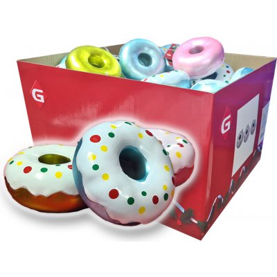 Euro Habitat Velká sada vánočních ozdob Donuty 9 x 4 cm 60 ks – Hledejceny.cz