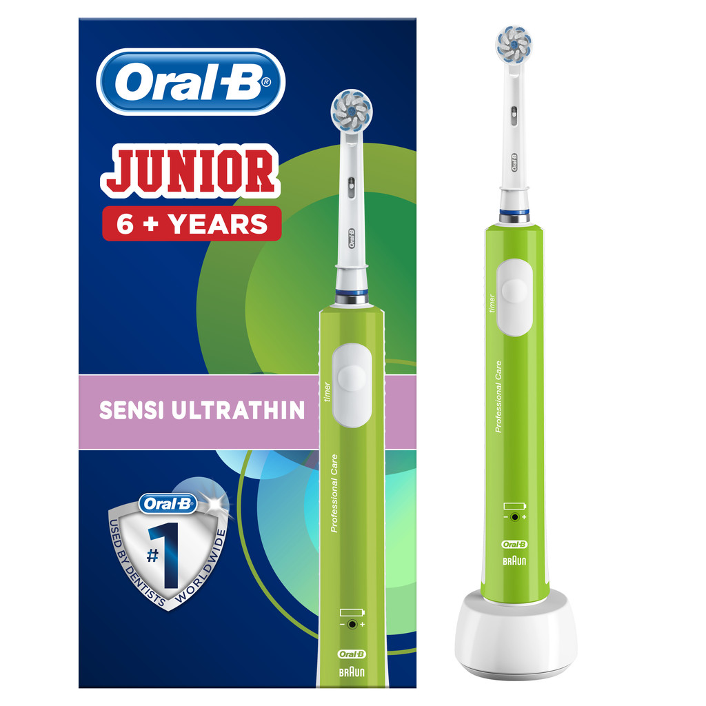 Oral-B Junior Pro 6+ Green od 999 Kč - Heureka.cz