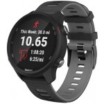 PROTEMIO TWO-COLOR Řemínek Garmin Vivoactive 3 černý-šedý 64926 – Zbozi.Blesk.cz