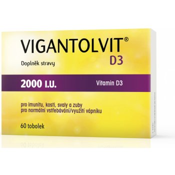 Vigantolvit D3 2000 I.U. 60 kapslí