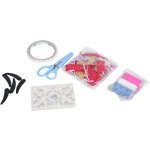 RKToys Kreativní sada Malá návrhářka barevné látky a doplňky – Zboží Mobilmania