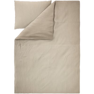 LIVARNO mušelínové povlečení béžová 140x200 70x90 – Hledejceny.cz