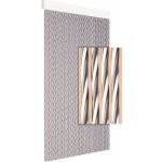 Závěs do dveří Degor Dara taupe/bílý 60 x 190 cm – Hledejceny.cz