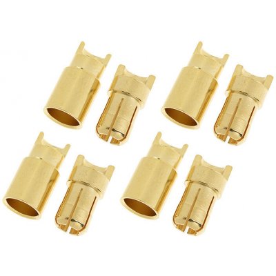 Revtec Konektor zlacený 6.0mm 4 páry – Zboží Dáma