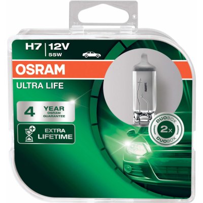 Osram Ultra Life H7 PX26d 12V 55W 2 ks – Zbozi.Blesk.cz
