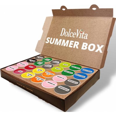 Dolce Vita Italfoods Dolce Vita Summer Box Kit Ledových nápoju do Dolce Gusto 24 ks – Zboží Mobilmania