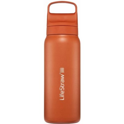 LifeStraw Go 2.0 Stainless Steel Kyoto Orange 0,7l – Zboží Mobilmania