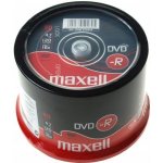 DVD-R Maxell 4,7GB 16x 50cake – Zboží Živě