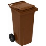 Plastik Gogić standard 120 l hnědá – Zboží Mobilmania