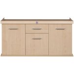 Diversa skříňka Solid 80 x 35 x 75 cm javor – Zboží Mobilmania