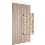 Závěs do dveří Degor Calisto stříbrný 60 x 190 cm – Hledejceny.cz