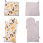 HOME ELEMENTS Včelka Chňapka s magnetem a podložka 18 x 32 + 20 x 20 cm – Hledejceny.cz