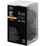 Emos D4FW02 LED vánoční řetěz 5,6 m 3x AA venkovní i vnitřní teplá bílá časovač – Hledejceny.cz