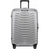 Cestovní kufr Samsonite Proxis stříbrná 75 l