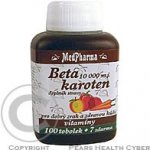 Medpharma Beta Karoten 10.000 M.J. 107 kapslí – Hledejceny.cz