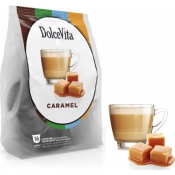 Dolce Vita Cappuccino s KARAMELOVOU PŘÍCHUTÍ do Dolce Gusto 16 kusů