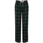 SF Skinnifit dámské flanelové kalhoty tmavě modrá zelená – Zbozi.Blesk.cz