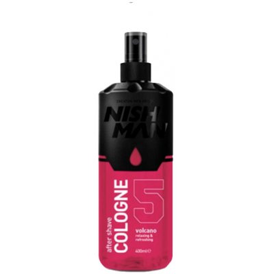 NishMan After Shave Cologne No.5 Volcano 400 ml – Sleviste.cz