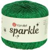 Příze YarnArt Sparkle 1333 tmavě zelená