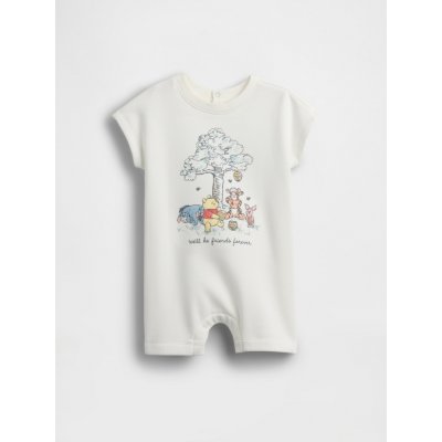Baby overal Gap Medvídek Pú Unisex Bílá – Zboží Dáma