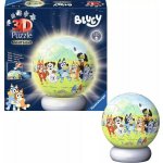 RAVENSBURGER 3D puzzle Svítící Bluey 72 ks – Zboží Mobilmania