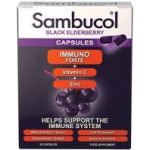 Sambucol Black Elderberry Immuno Forte 30 kapslí – Hledejceny.cz